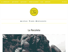 Tablet Screenshot of barriorecoleta.com.ar